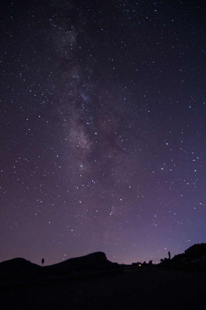 Sternenhimmel über Teneriffa