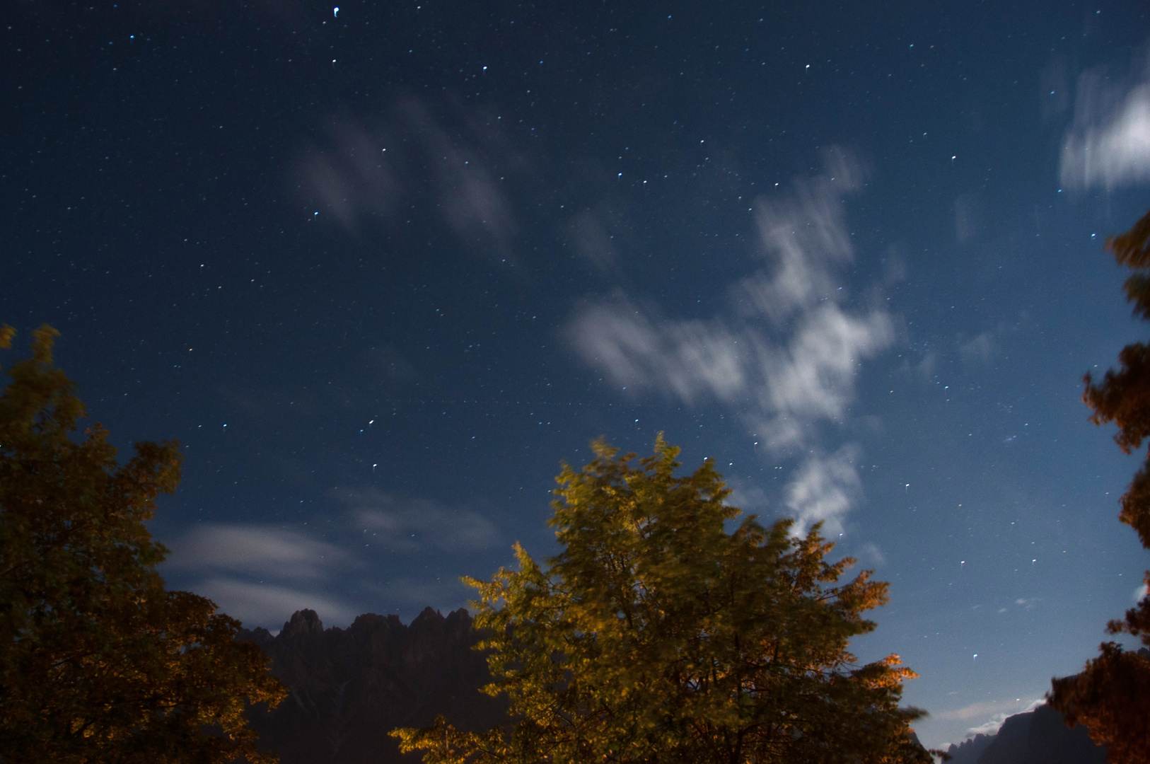 Sternenhimmel über Toblach