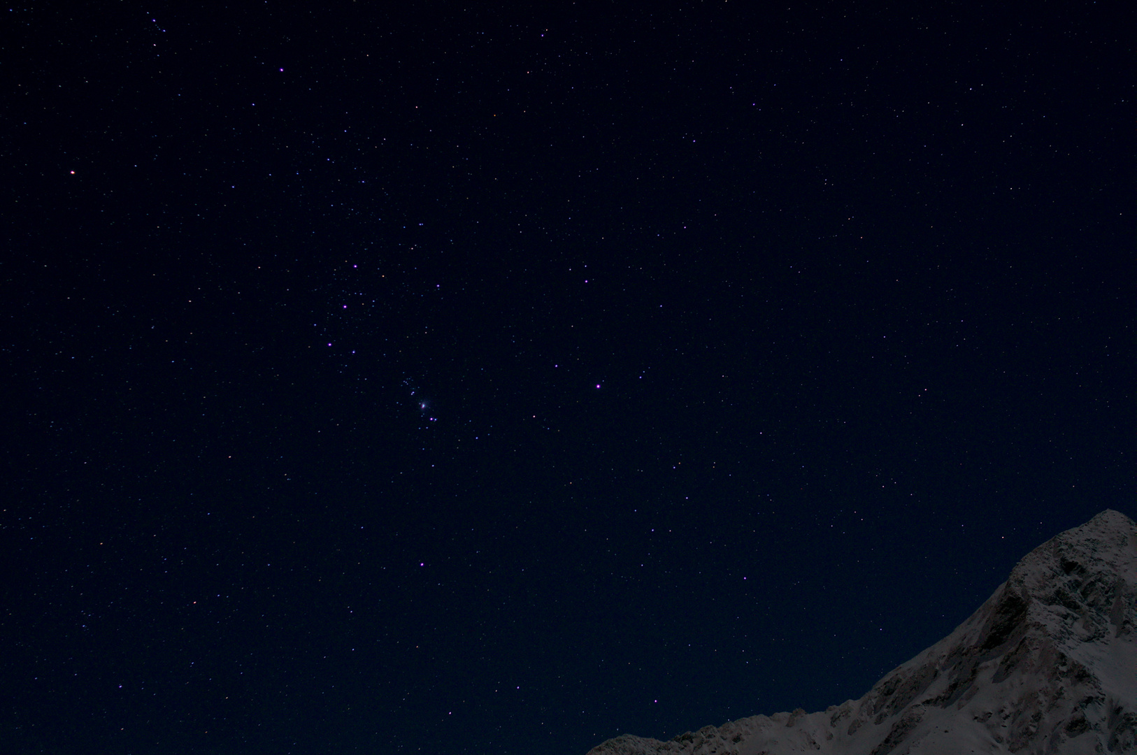 Sternenhimmel über Venter Tal