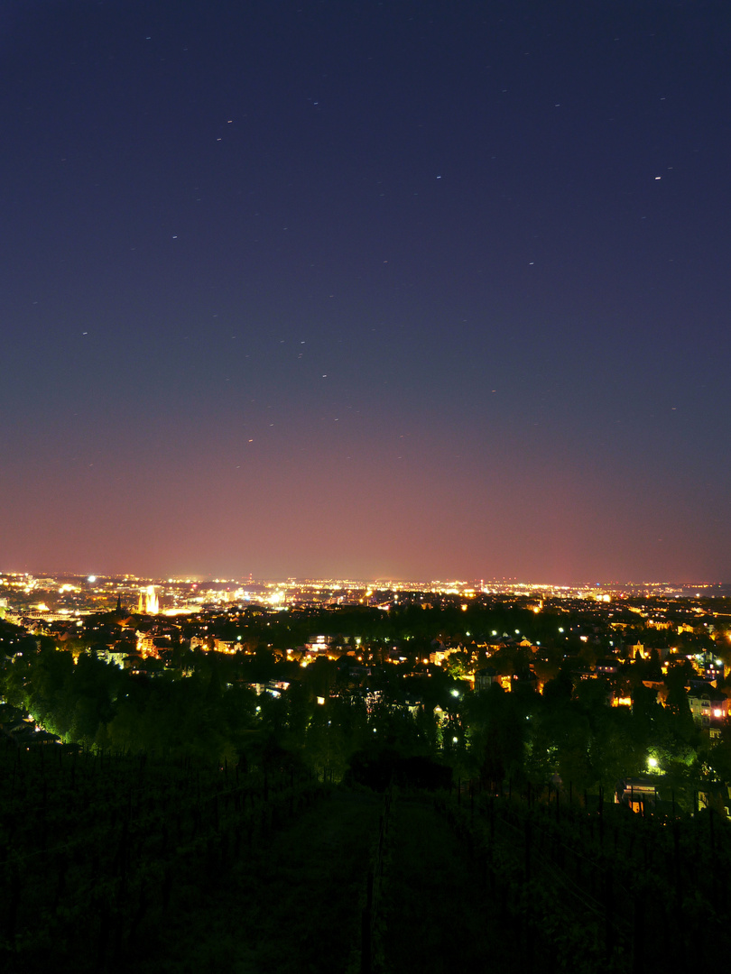 Sternenhimmel über Wiesbaden