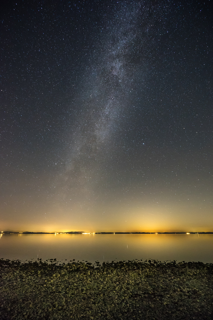 Sternenhimmel überm Chiemsee