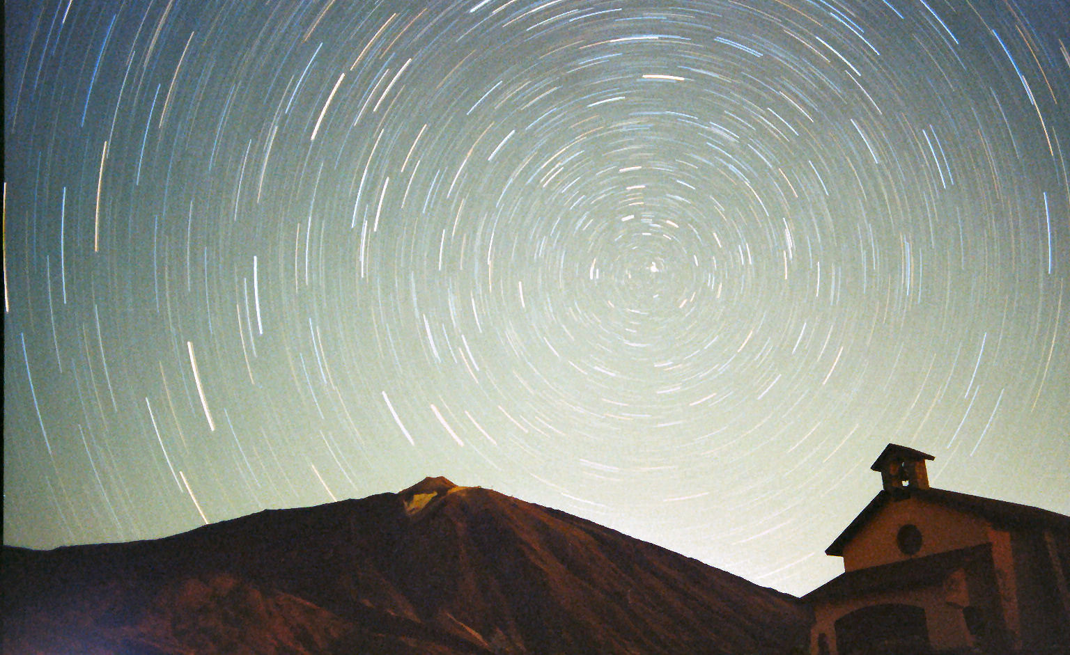 Sternenhimmel überm Teide