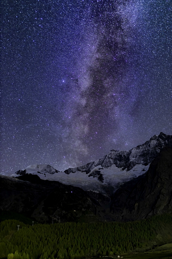 Sternenhimmel von Saas- Fee