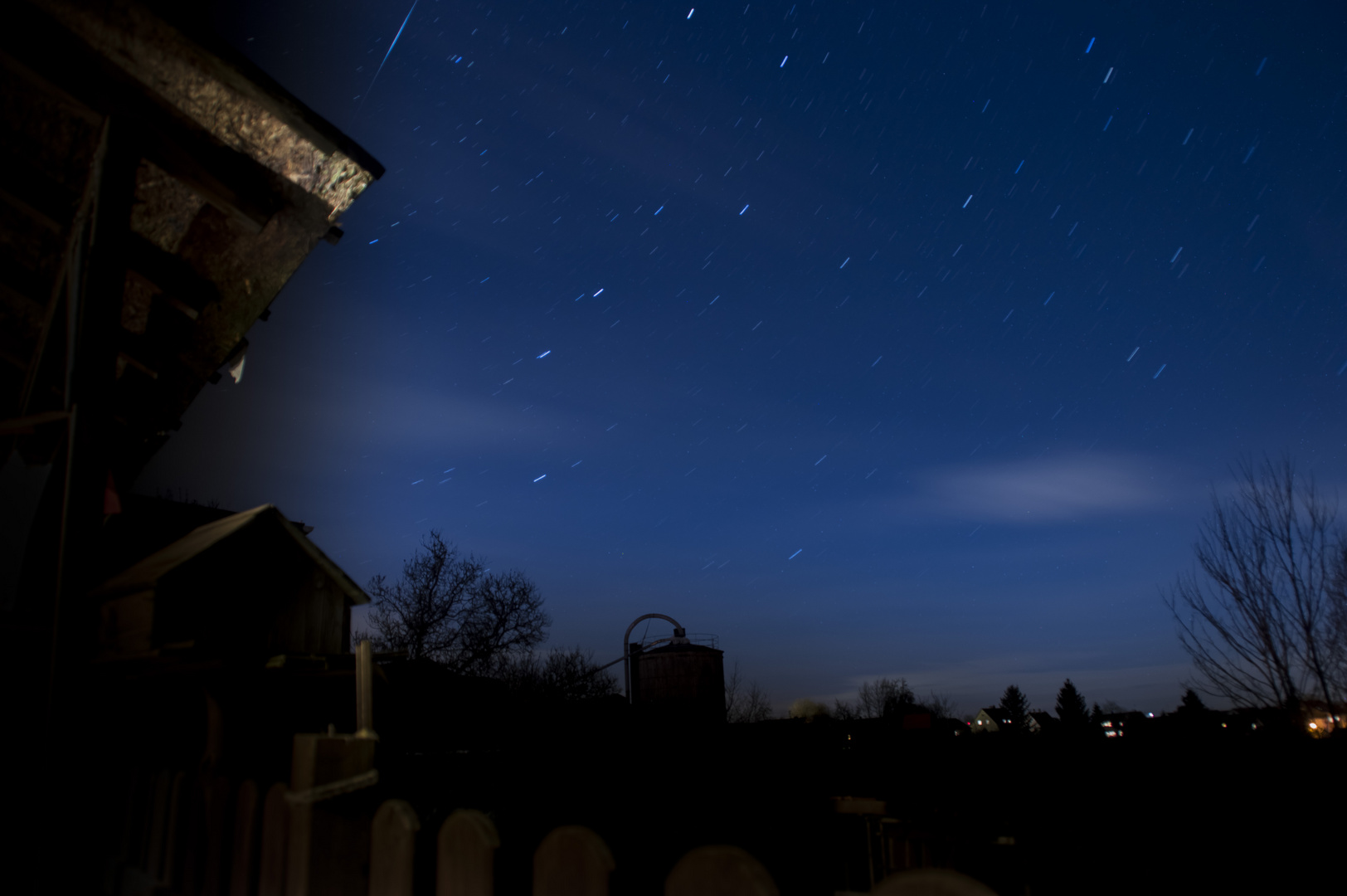 Sternenhimmel Winter Februar 2016