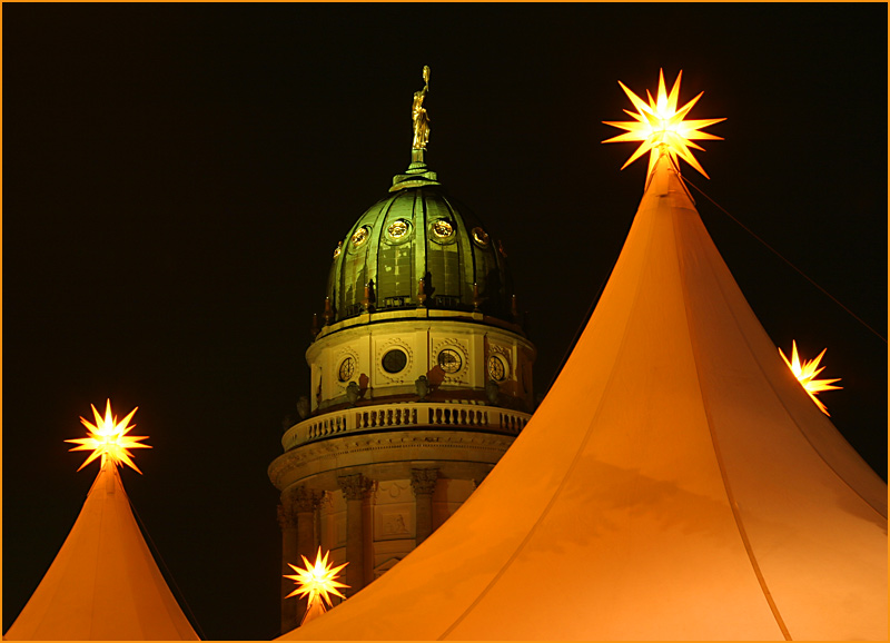 Sternennacht auf dem Gendarmenmarkt