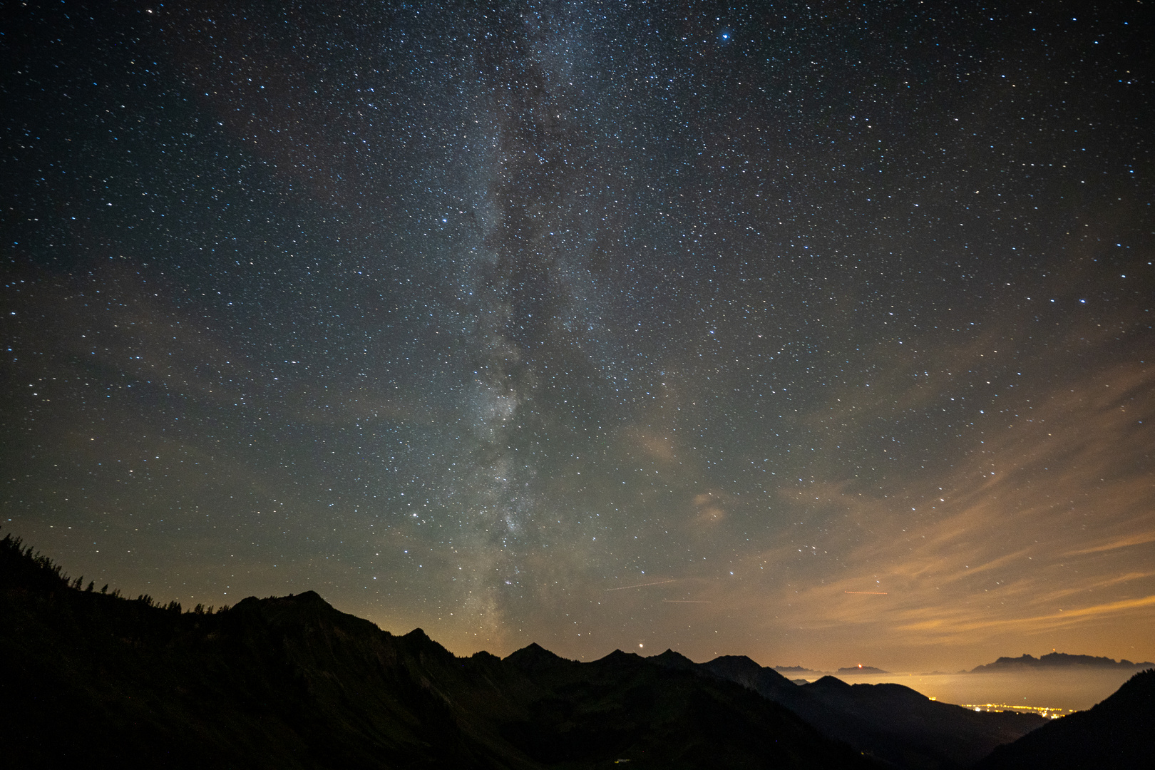 Sternennacht Furkajoch