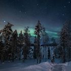 Sternennacht in Lappland