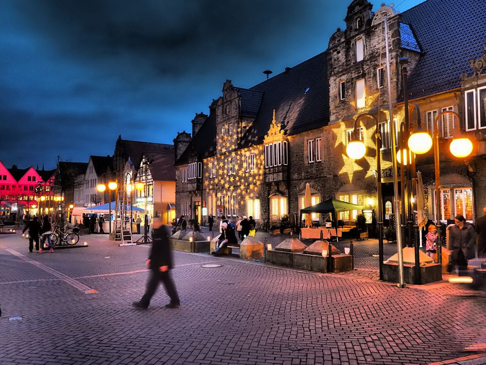 Sternennacht in Stadthagen