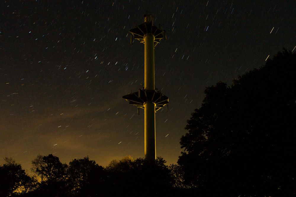 Sternenspuren am Raistinger Turm