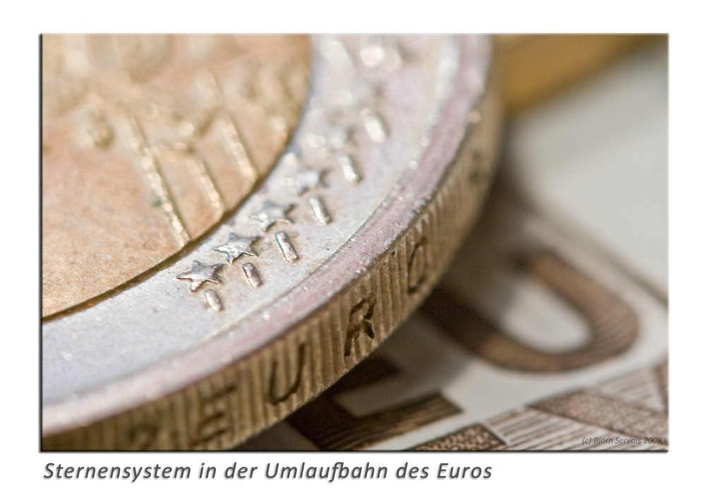 Sternensystem in der Umlaufbahn des Euros