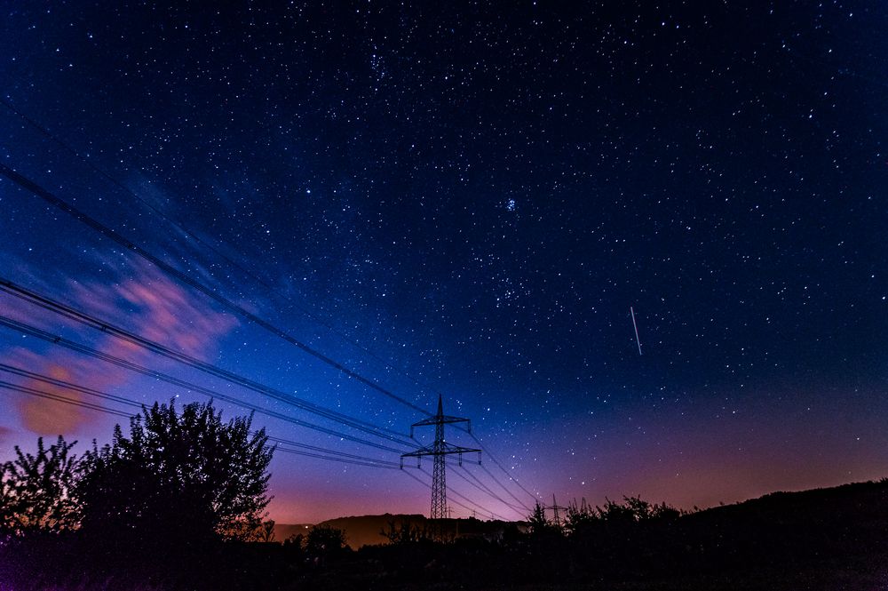 Sternschnuppe Foto & Bild | nacht, natur, landschaft Bilder auf