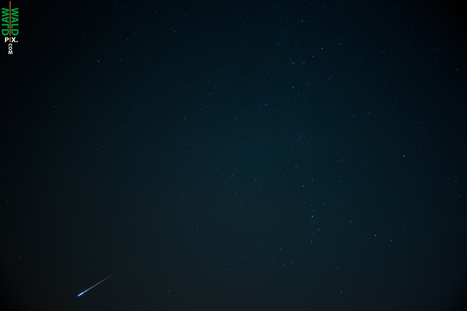 Sternschnuppen die den Himmel beherschen