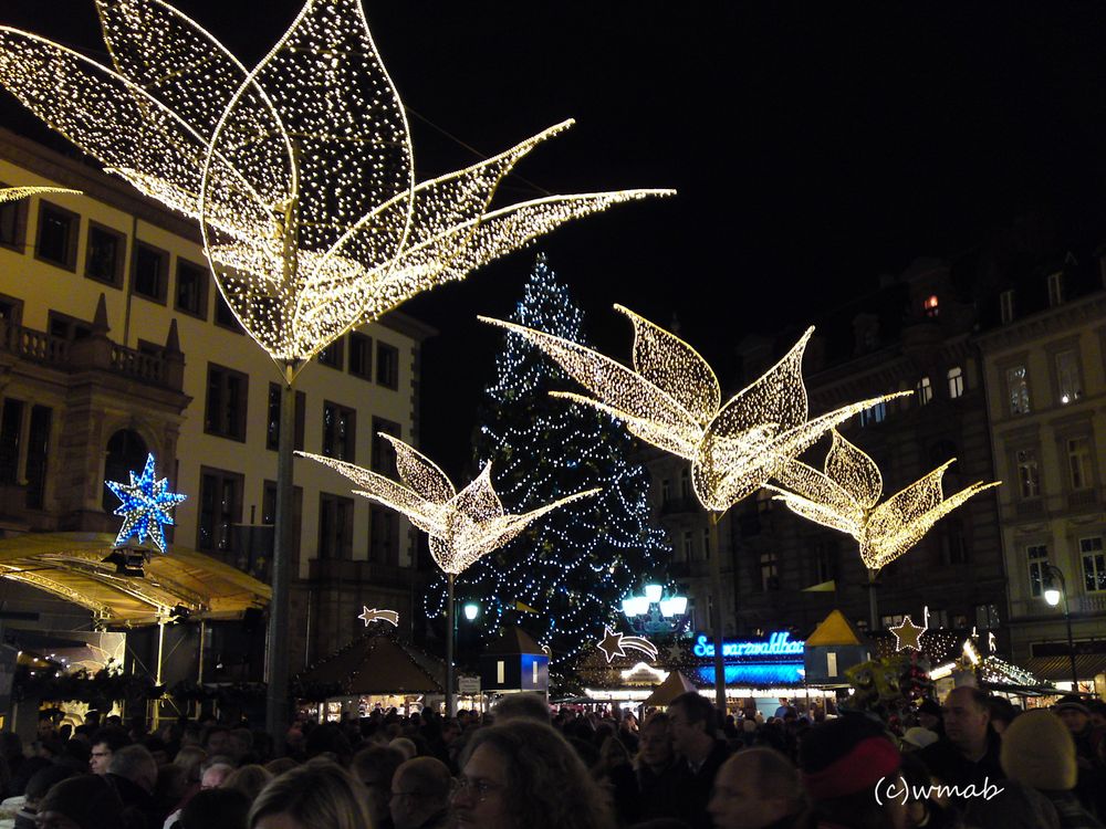 Sternschnuppenmarkt / Weihnachtsmarkt in Wiesbaden 2010