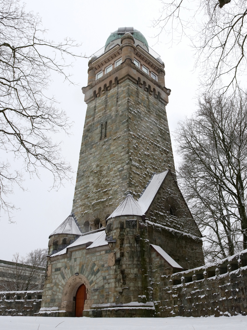 "Sternwarten" im Winter