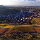 Stetten im Remstal im Herbst und von oben