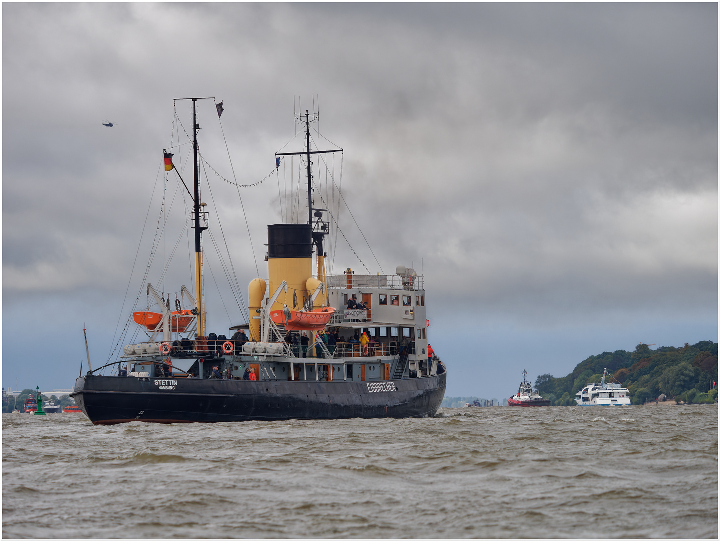 Stettin beim Hafengeburtstag.