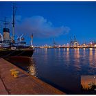 Stettin Hamburg zur blauen Stunde