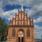 Stettin mit Kirche