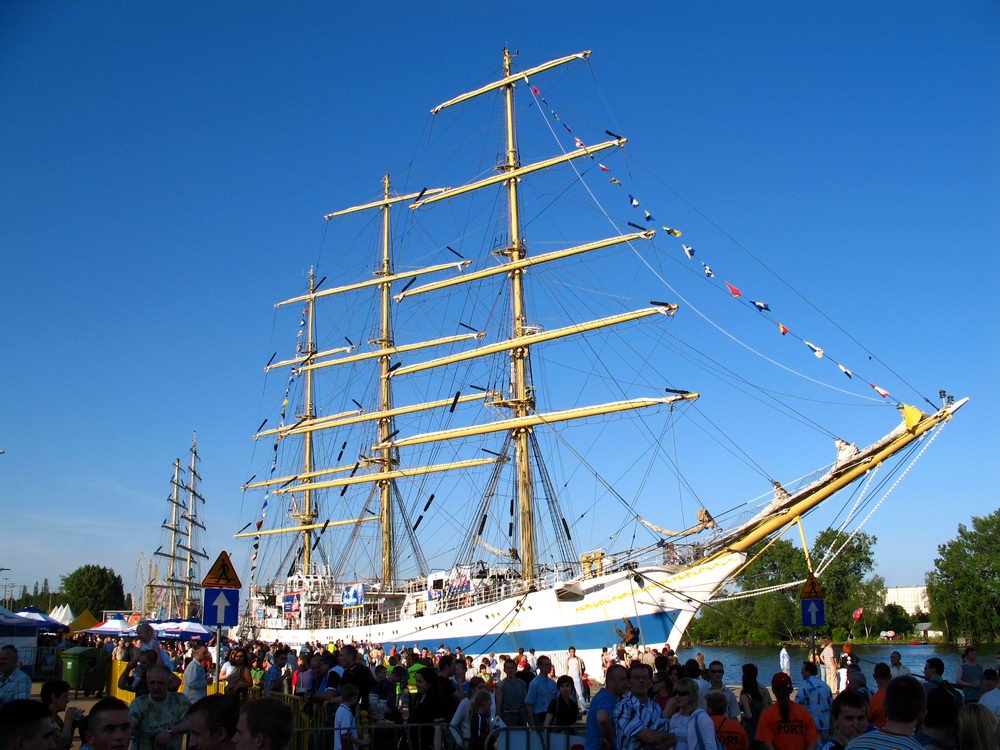 Stettin / Szczecin Hafenfest, Dreimaster