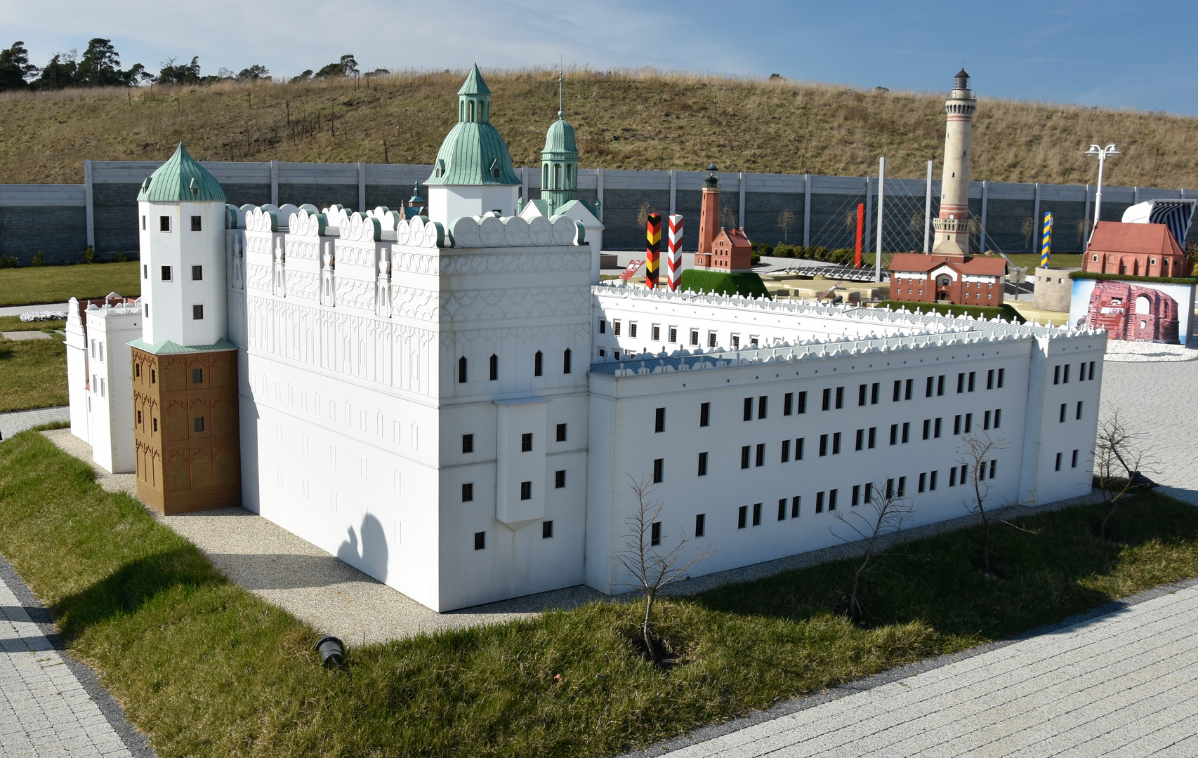 Stettiner Schloss als Miniatur 