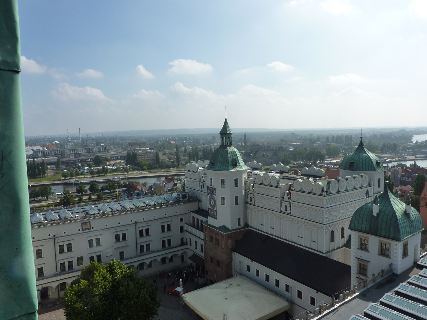 Stettin,Innenhof des Schlosses