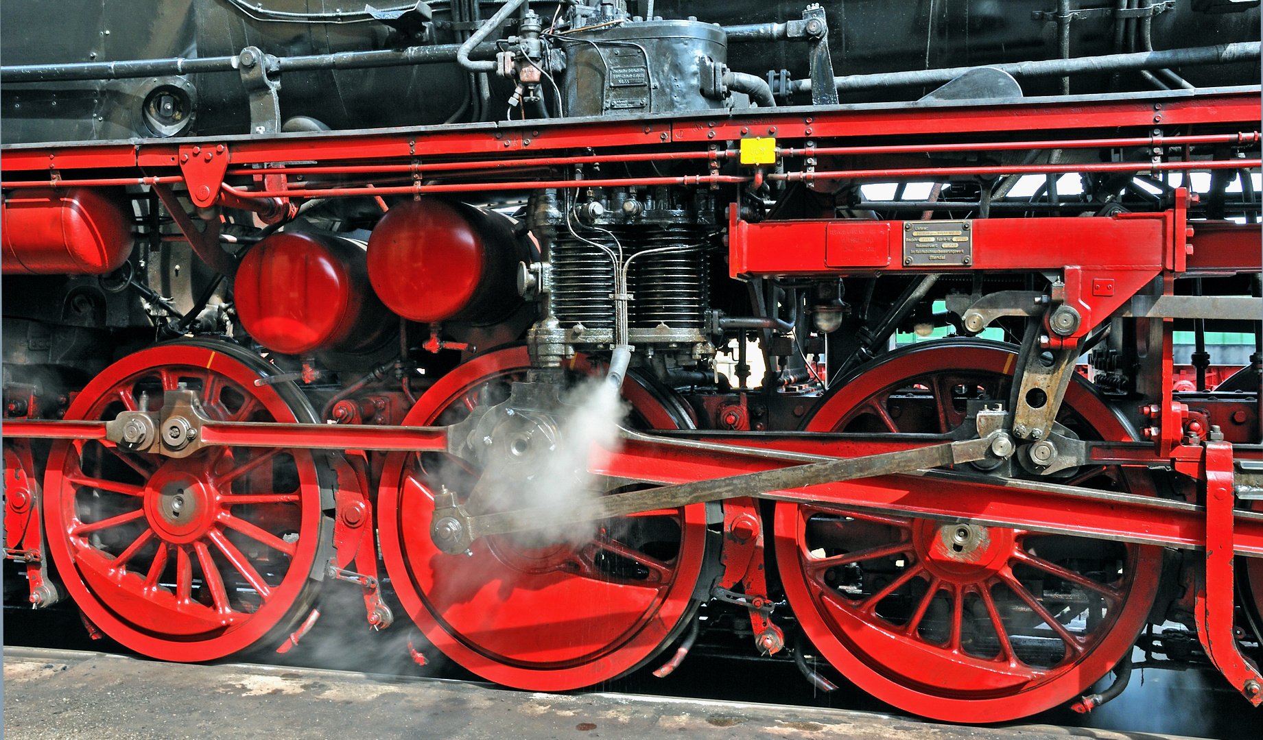 Steuerung BR 50 3648-8 Hilbersdorf  2008 08.22.