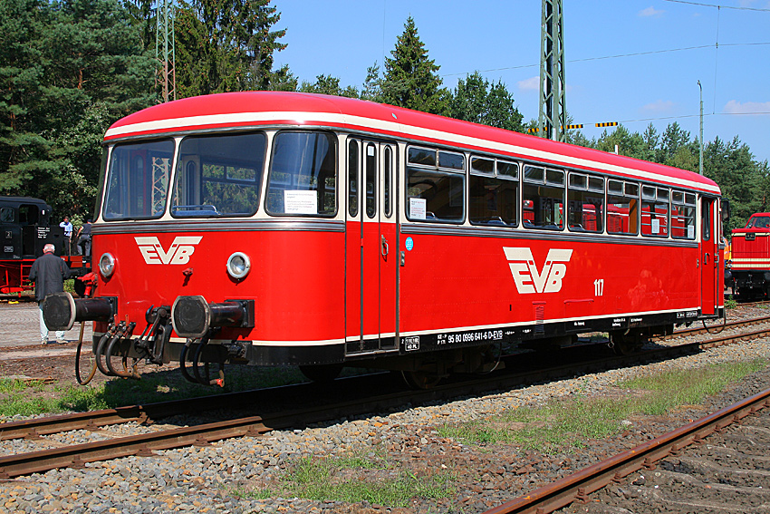 Steuerwagen VS117 der Eisenbahnen und Verkehrsbetriebe Elbe Weser