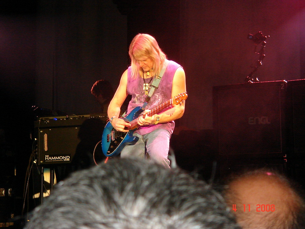 Steve Morse bei der Arbeit