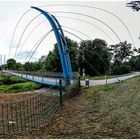 Steverbrücke für Fußgänger und Radfahrer...