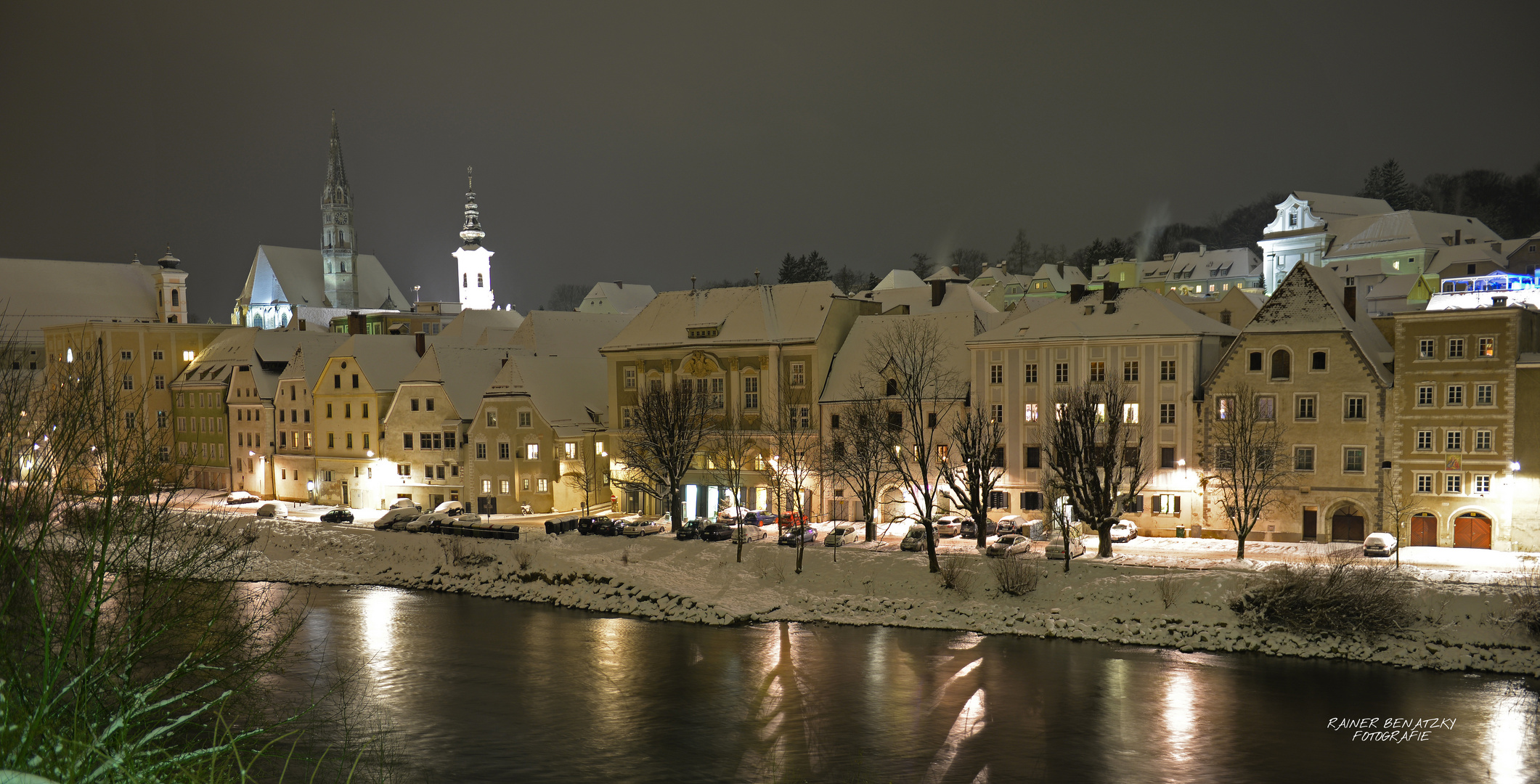 Steyr bei Nacht