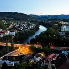 Steyr, Blick vom Stadtpfarrturm nach Süden.