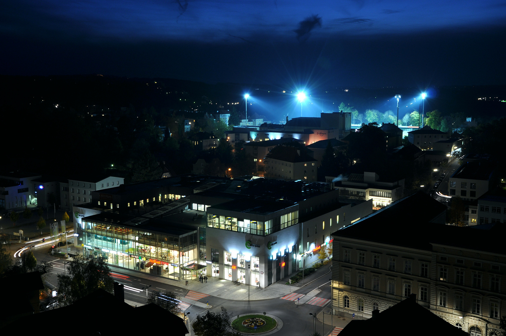 Steyr Citypoint und Stadion