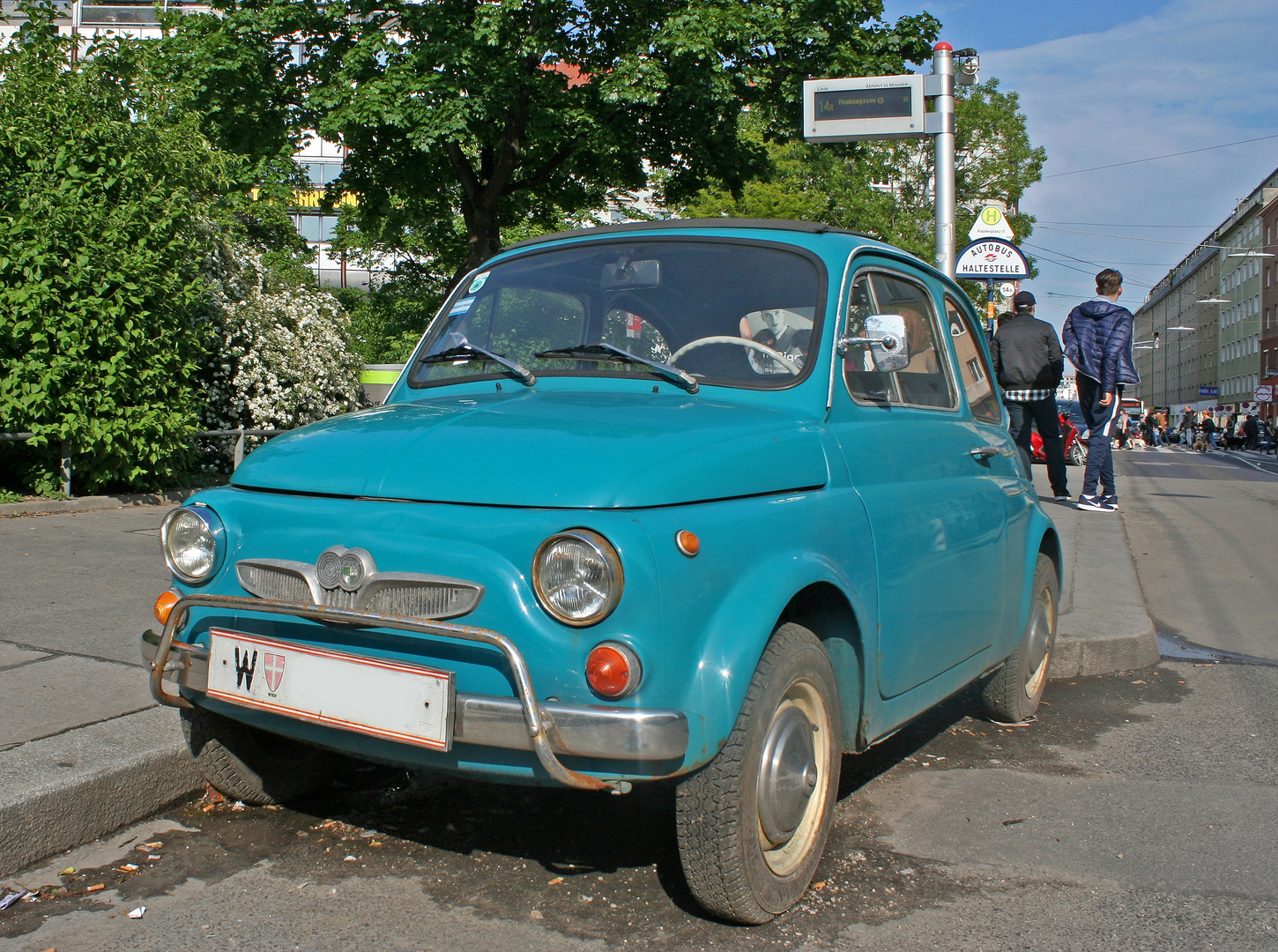 Steyr Puch 500S/Warten auf den 14A