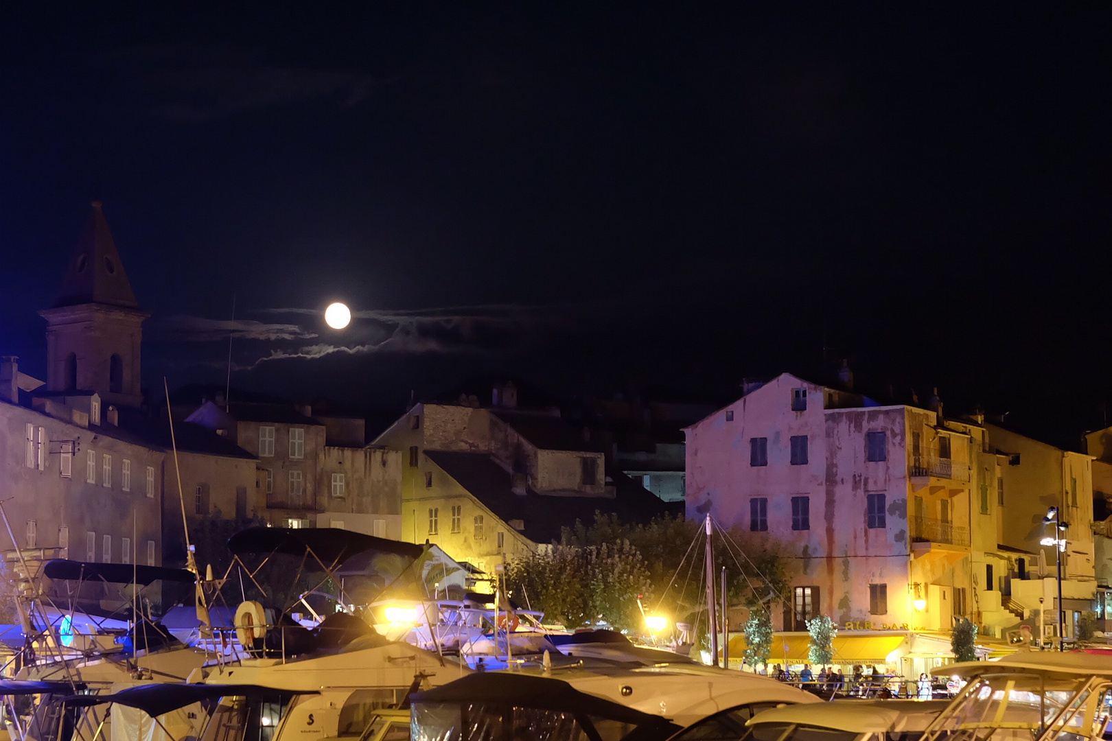 St.Florent bei Vollmond