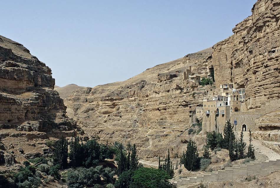 St.Georgskloster, Wadi el-Kelt Foto & Bild | asia, middle east, israel