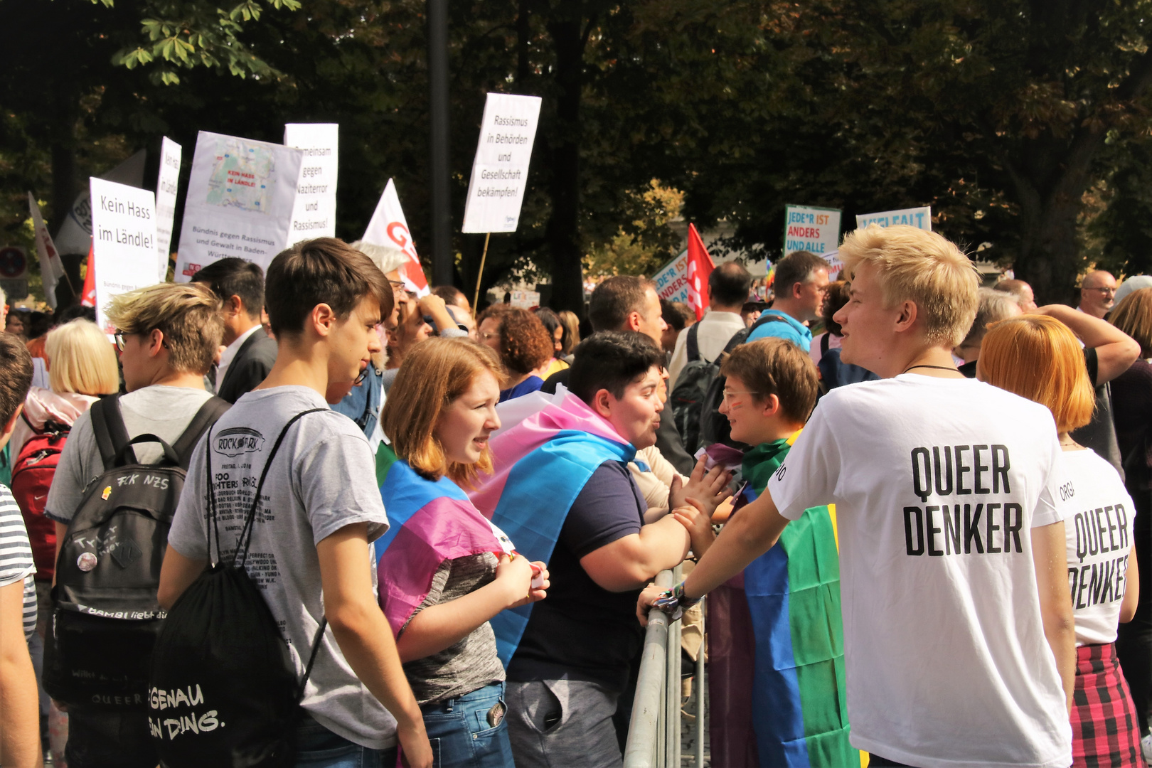 Stgt Vielfalt gegen RECHTS Queer 14-09-18