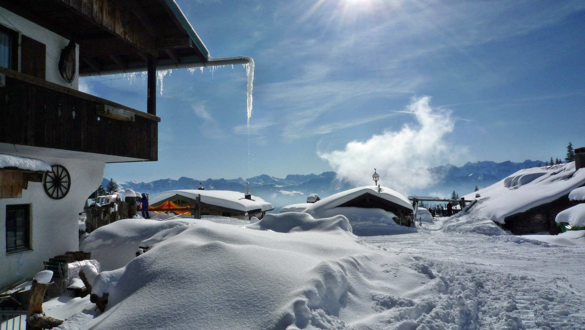 Stie-Alm im Winter