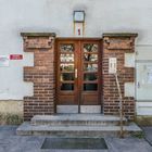 Stiegen-Eingang im Im Gemeindebau, Wien, 10. Bezirk, Favoriten  