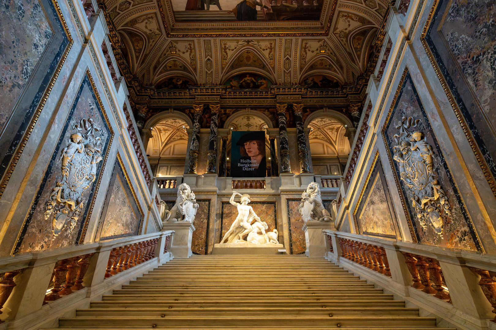 Stiegenhaus Kunsthistorisches Museum Wien 