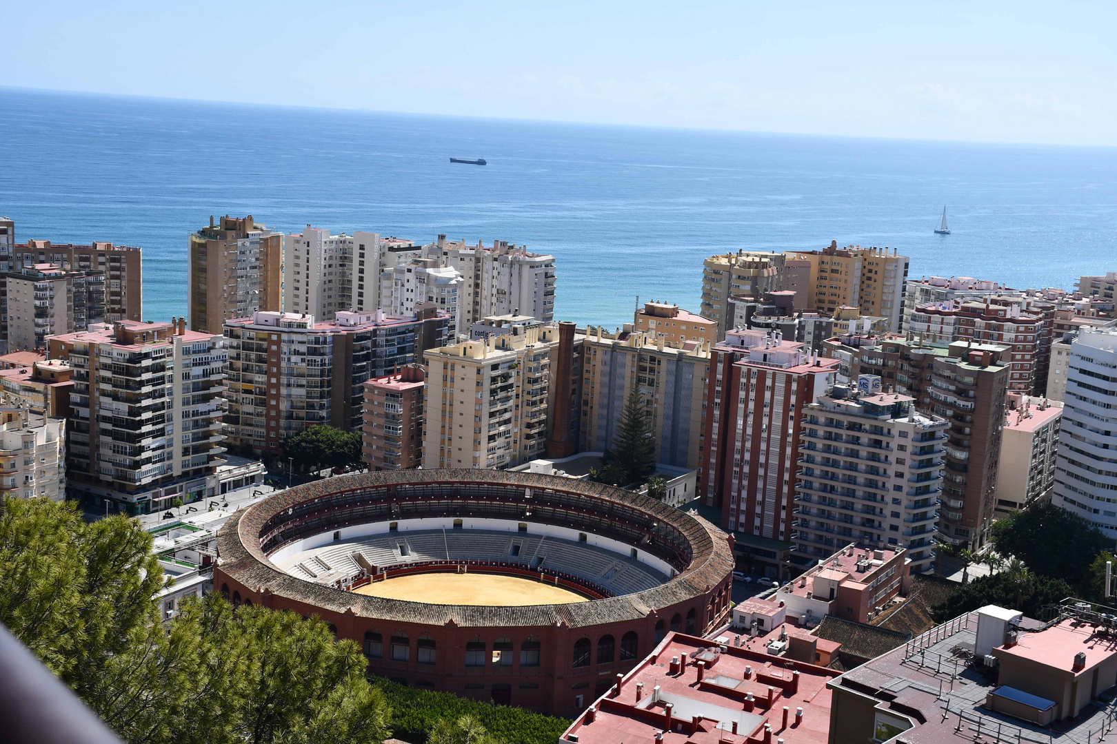 Stierkampf Arena in Malaga