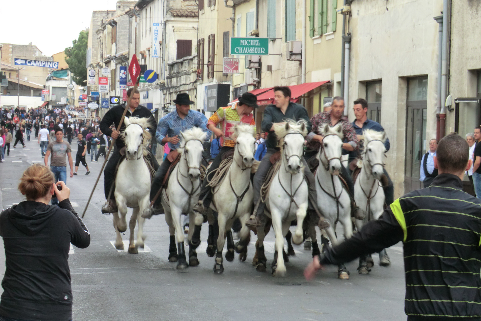 Stierrennen in Saint- Gilles