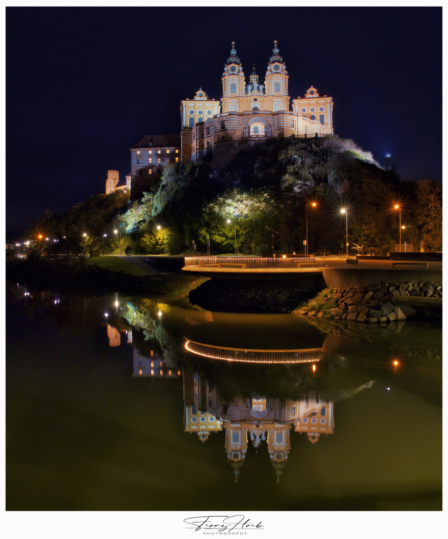 Stift Melk an der Donau in der Wachau