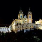 Stift Melk bei Nacht