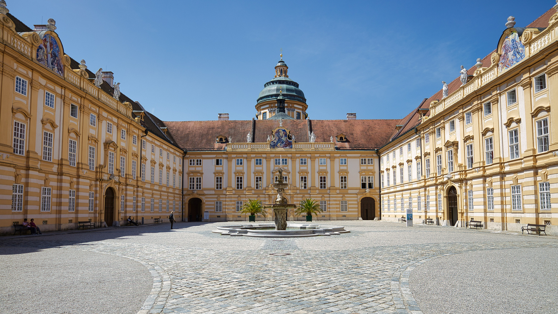 Stift Melk - Prälatenhof