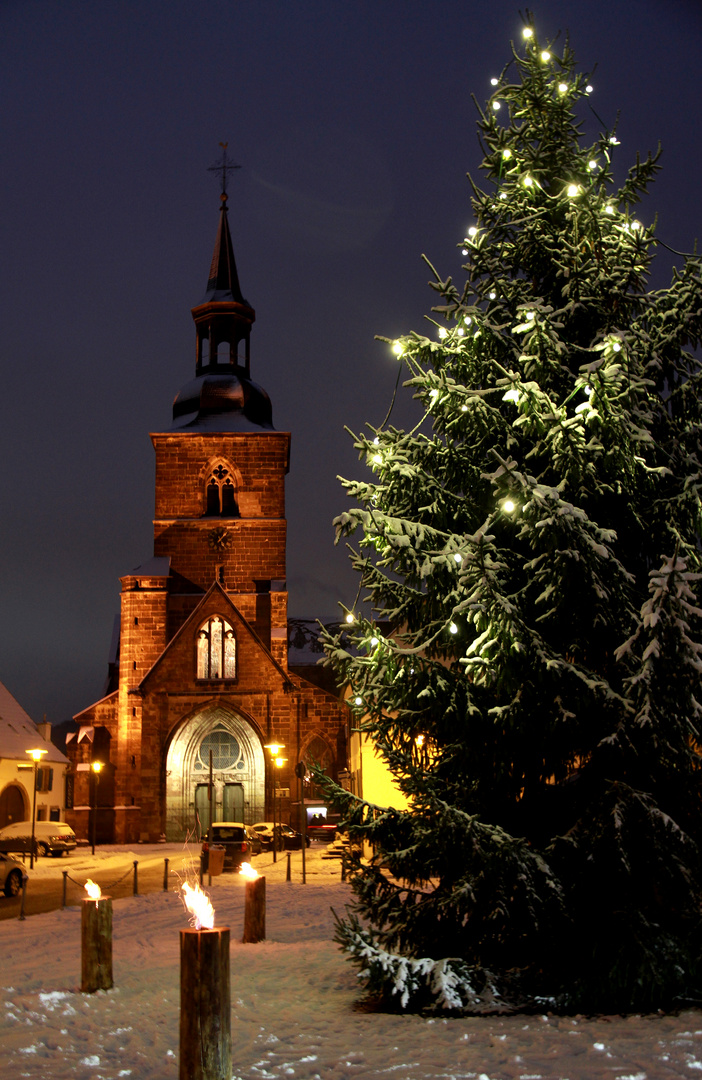 Stiftkirche im Advent