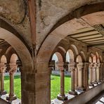 STIFTSBASILIKA Hl. Petrus und Alexander, ASCHAFFENBURG - Romanischer Kreuzgang