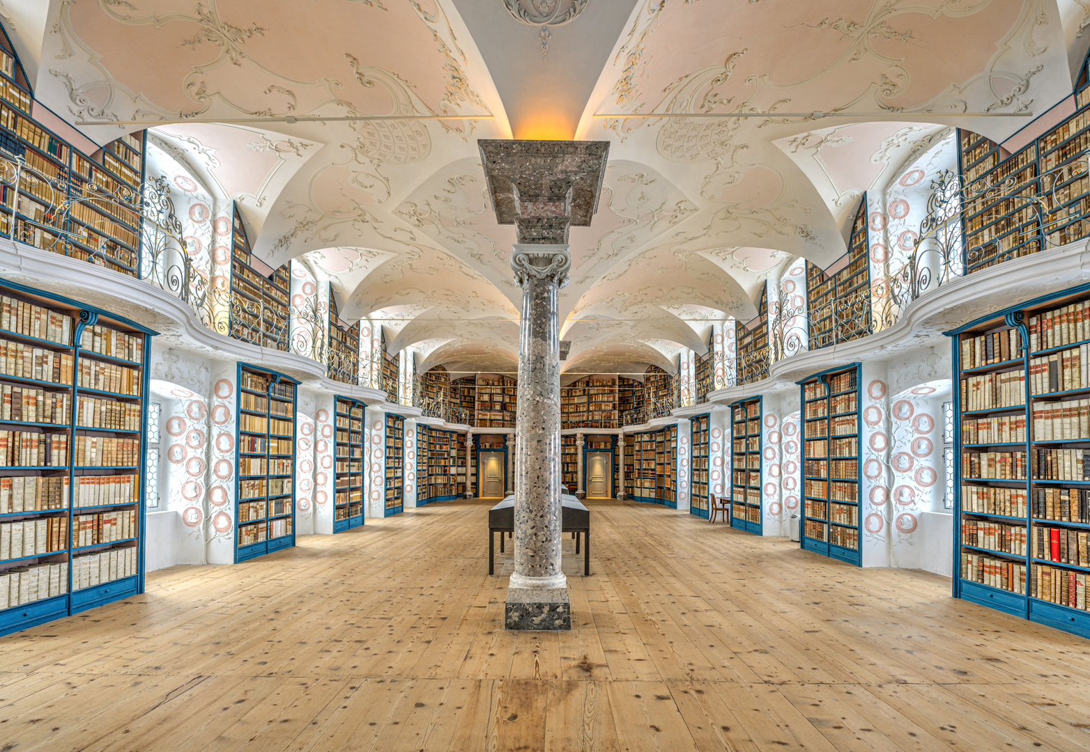 Stiftsbibliothek des Benediktinerklosters Einsiedeln 