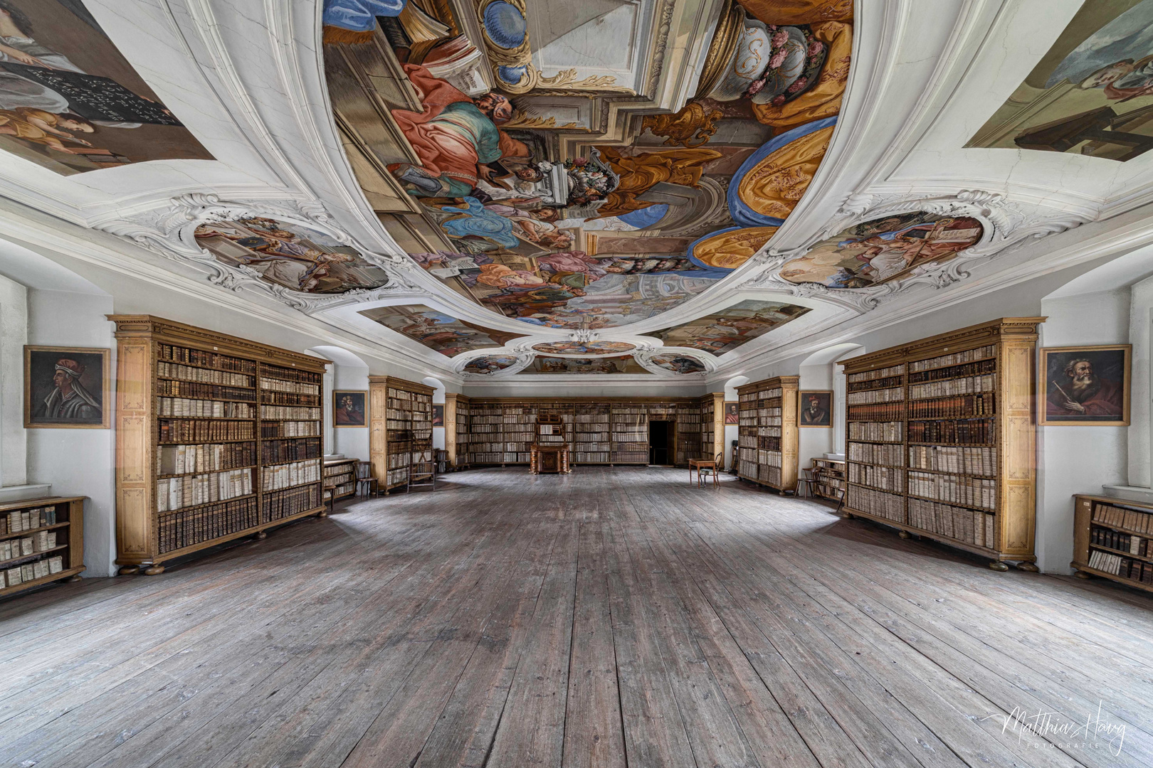 Stiftsbibliothek I | Panorama