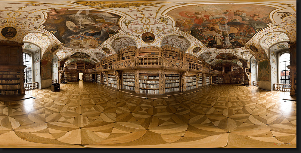  Stiftsbibliothek - Kloster Waldsassen 360° 