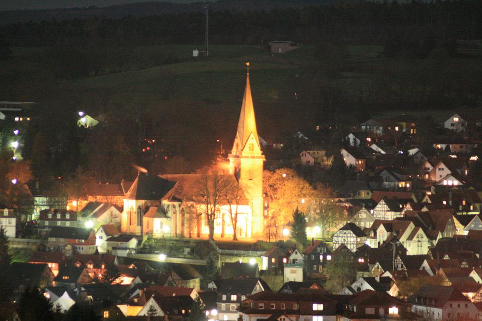 Stiftskirche bei Nacht